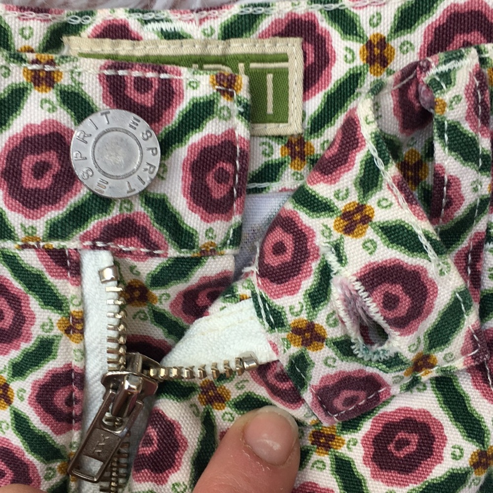 🏵VTG 90s floral ESPRIT skirt - Picture 5 of 8